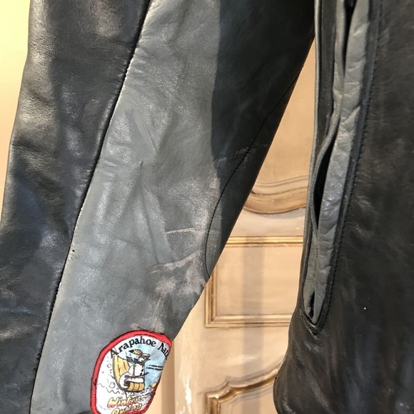 VTG Womens Cafer Racer Triumph Sequra Motorcycle Biker Jacket Large - Picture 8 of 8